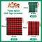 Fabric Christmas Gift Bags Assorted (Large 20in, Medium 16in, Small 12in), 9pcs Cotton Gift Wrapping Sacks Cloth Pouches for Xmas Presents